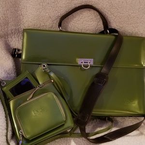 Beijo briefcase and crossbody bag set
